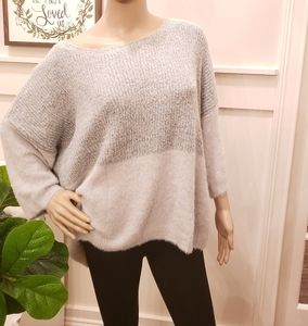 🆕️ Two-Toned Gray Sweater